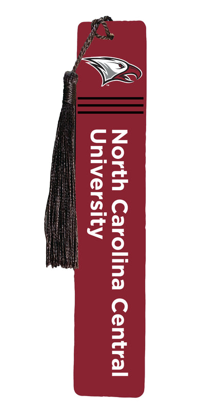 North Carolina Central Eagles Wooden Bookmark with Tassel Officially Licensed Collegiate Product 2-Pack