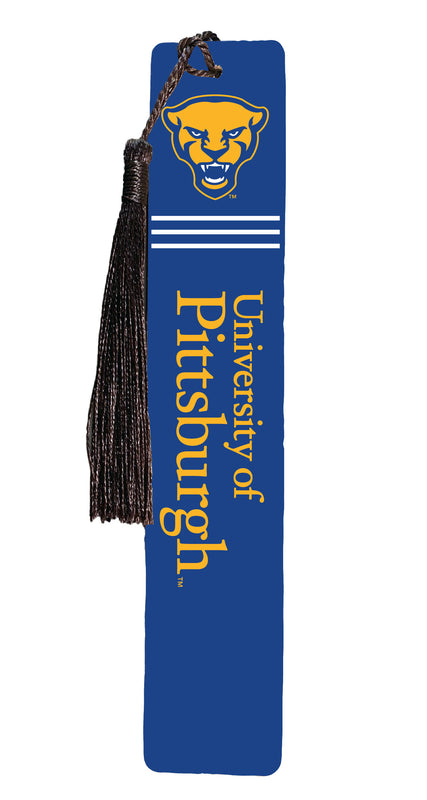 Pittsburgh Panthers Wooden Bookmark with Tassel Officially Licensed Collegiate Product 4-Pack