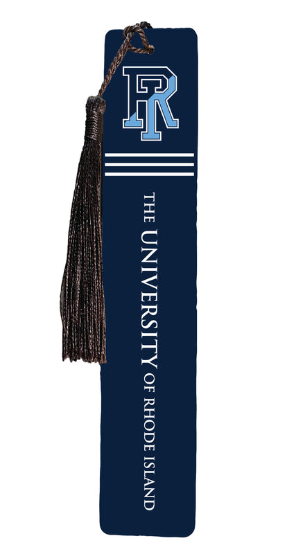 Rhode Island University Wooden Bookmark with Tassel Officially Licensed Collegiate Product 2-Pack