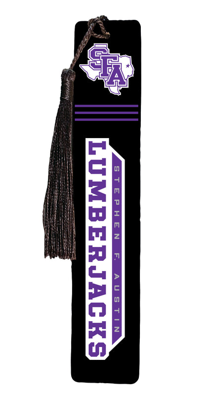 Stephen F. Austin State University Wooden Bookmark with Tassel Officially Licensed Collegiate Product Single