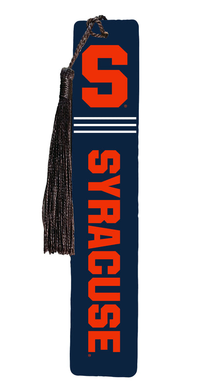 Syracuse Orange Wooden Bookmark with Tassel Officially Licensed Collegiate Product 2-Pack