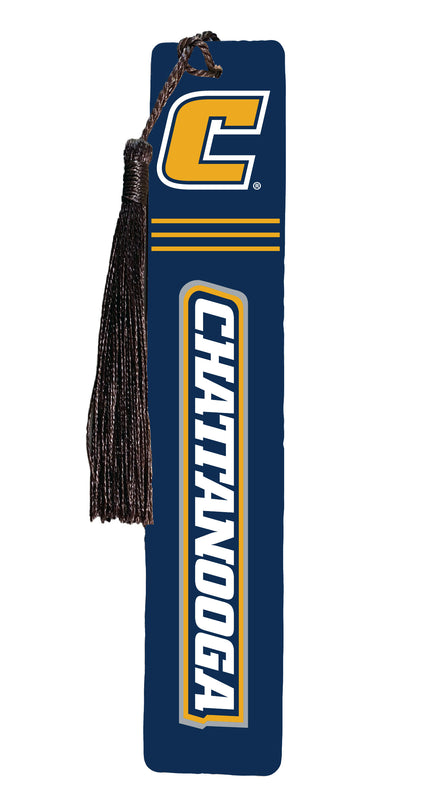 University of Tennessee at Chattanooga Wooden Bookmark with Tassel Officially Licensed Collegiate Product Single