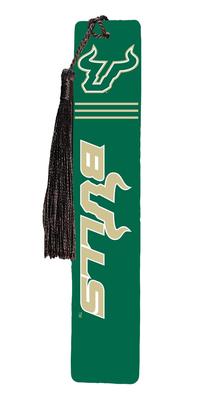 South Florida Bulls Wooden Bookmark with Tassel Officially Licensed Collegiate Product Single