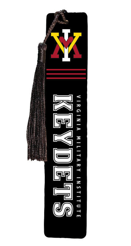 VMI Keydets Wooden Bookmark with Tassel Officially Licensed Collegiate Product 4-Pack