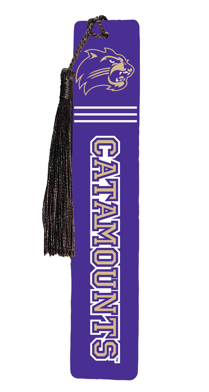 Western Carolina University Wooden Bookmark with Tassel Officially Licensed Collegiate Product 2-Pack