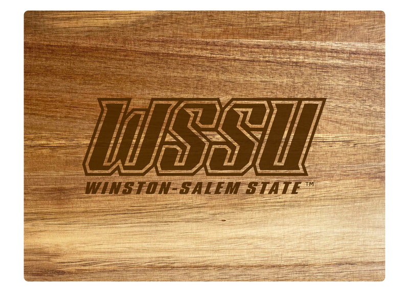 Winston-Salem StateSmall 8" x 6" Engraved Acacia Wooden Cutting Board