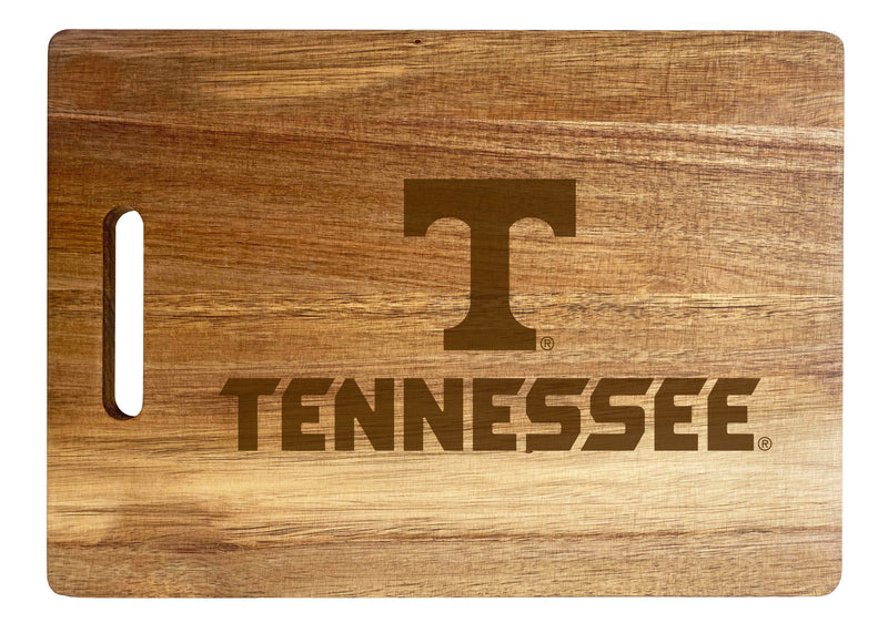 Tennessee Knoxville Engraved Wooden Cutting Board 10" x 14" Acacia Wood - Large Engraving Officially Licensed Collegiate Product