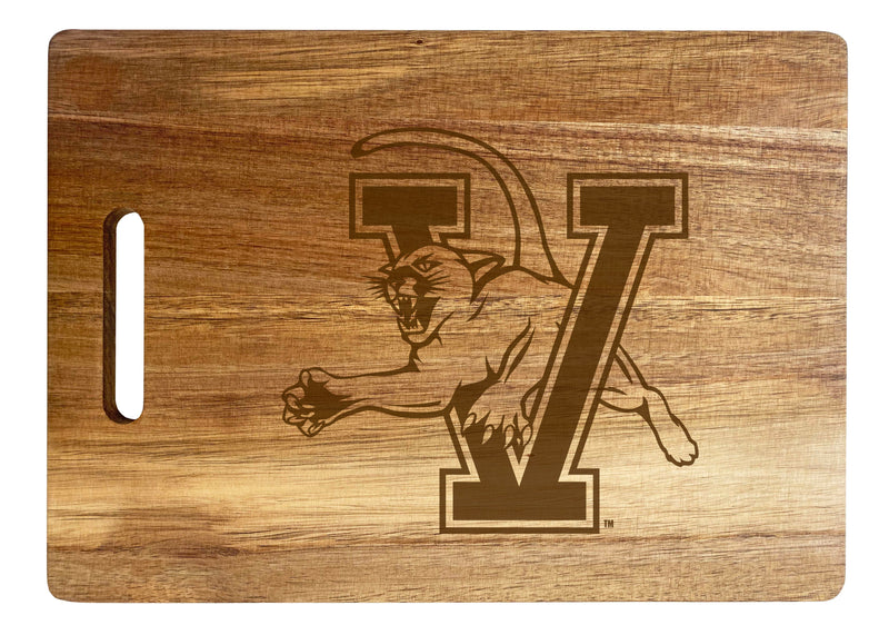 Vermont Catamounts Engraved Wooden Cutting Board 10" x 14" Acacia Wood - Large Engraving Officially Licensed Collegiate Product