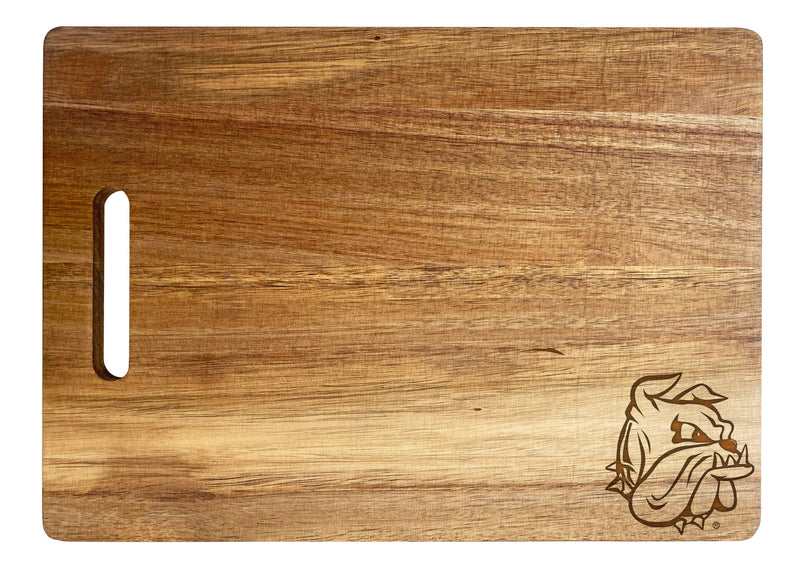 Minnesota Duluth Bulldogs Classic Acacia Wood Cutting Board - Small Corner Logo