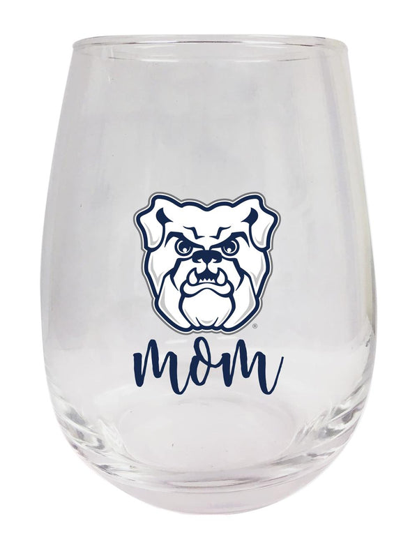 Butler Bulldogs 15 oz Stemless Wine Glass for Mom Officially Licensed