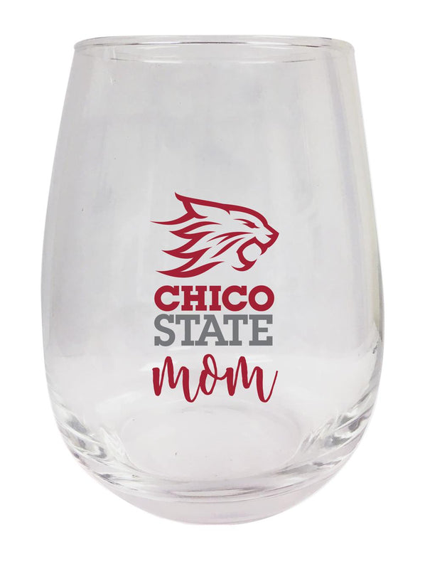 California State University Chico 15 oz Stemless Wine Glass for Mom Officially Licensed