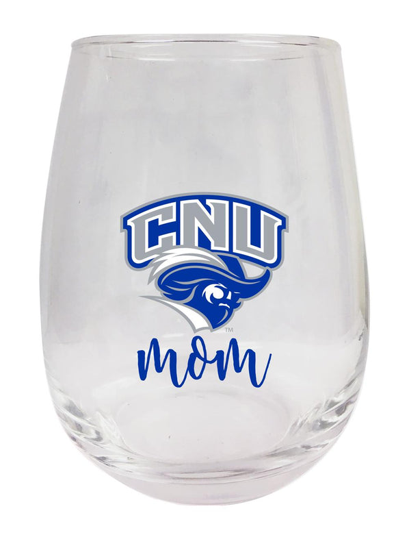 Christopher Newport Captains 15 oz Stemless Wine Glass for Mom Officially Licensed