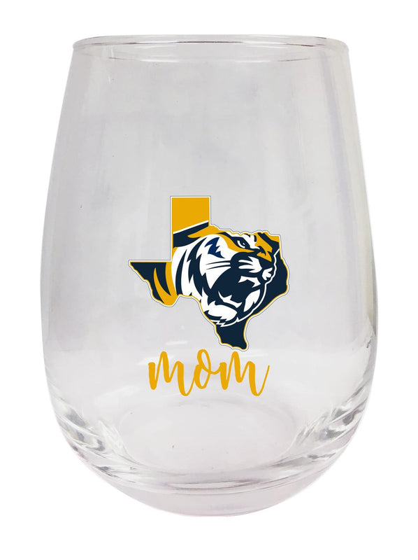 East Texas Baptist University 15 oz Stemless Wine Glass for Mom Officially Licensed