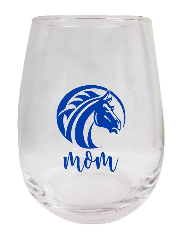Fayetteville State University 15 oz Stemless Wine Glass for Mom Officially Licensed