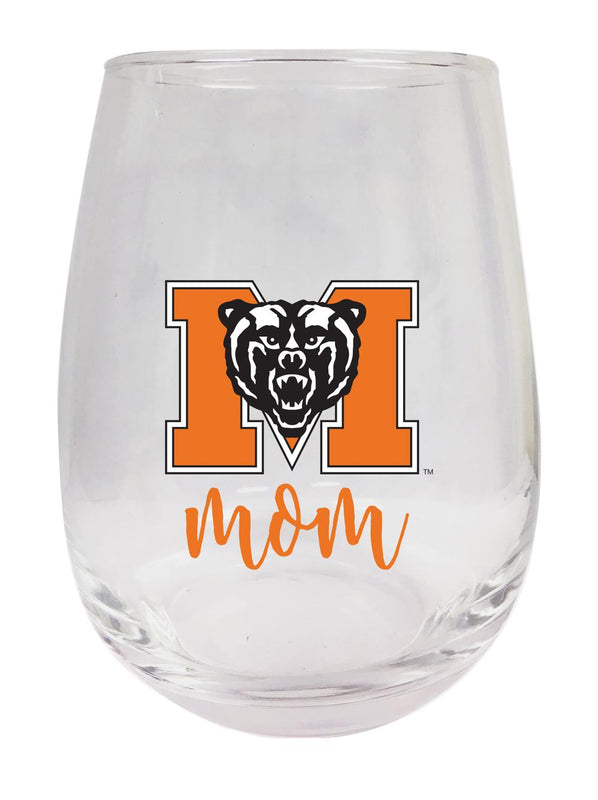 Mercer University 15 oz Stemless Wine Glass for Mom Officially Licensed