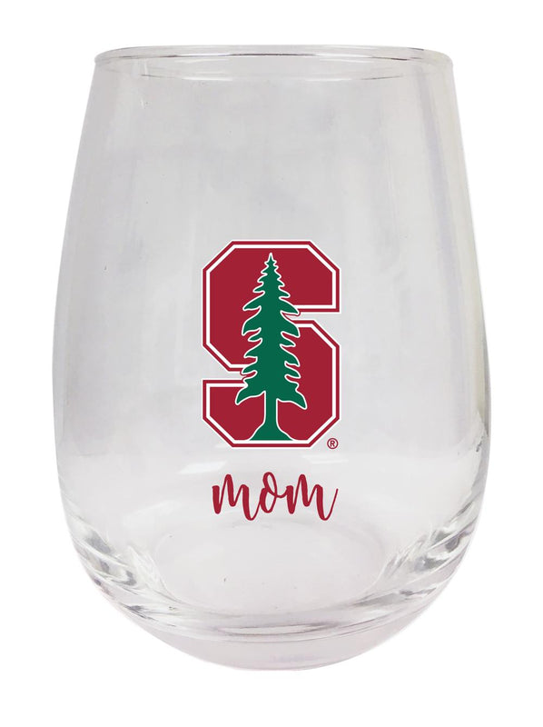 Stanford University 15 oz Stemless Wine Glass for Mom Officially Licensed