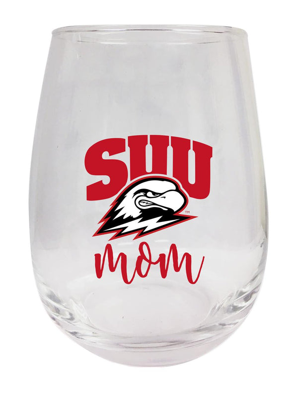 Southern Utah University 15 oz Stemless Wine Glass for Mom Officially Licensed