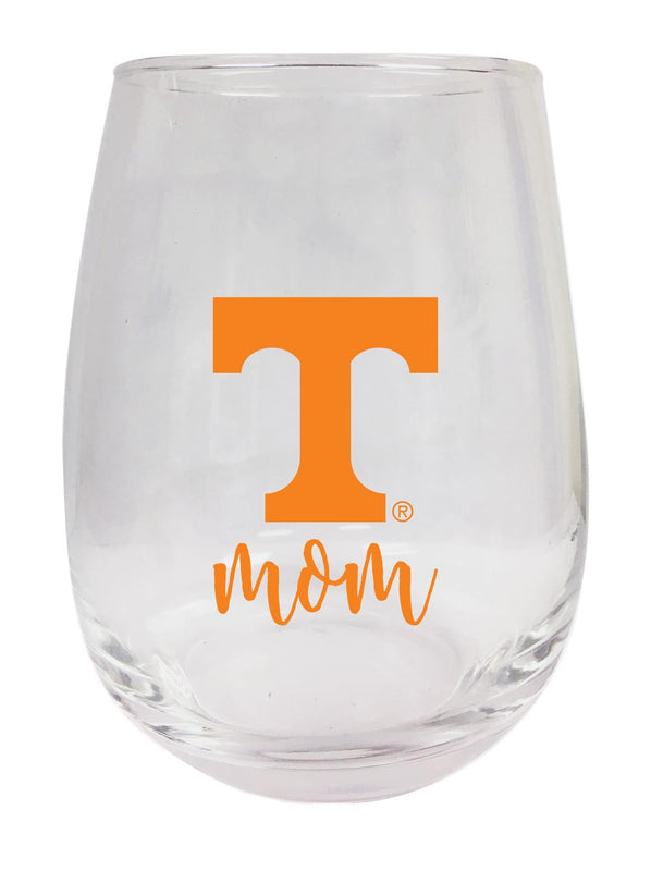 Tennessee Knoxville Volunteers 15 oz Stemless Wine Glass for Mom Officially Licensed