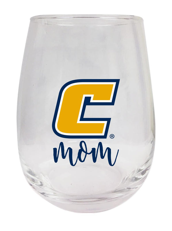 University of Tennessee at Chattanooga 15 oz Stemless Wine Glass for Mom Officially Licensed