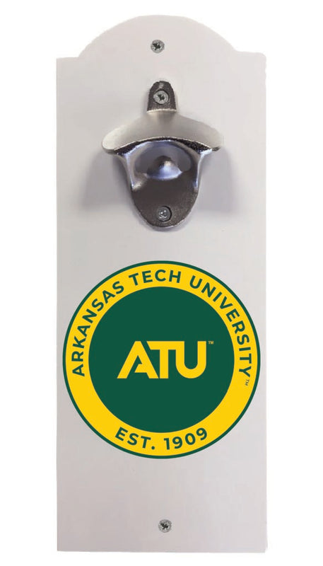 Arkansas Tech University Wall Mounted Bottle Opener White Officially Licensed Collegiate Product White