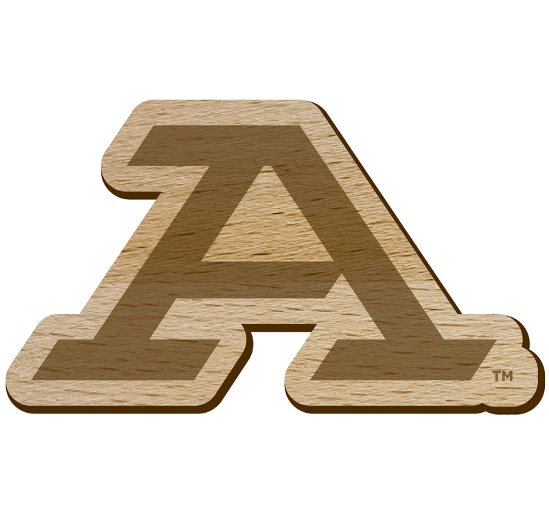 Akron Zips Officially Licensed Precision-Cut Wooden Magnet – Printed or Engraved Logo Etched