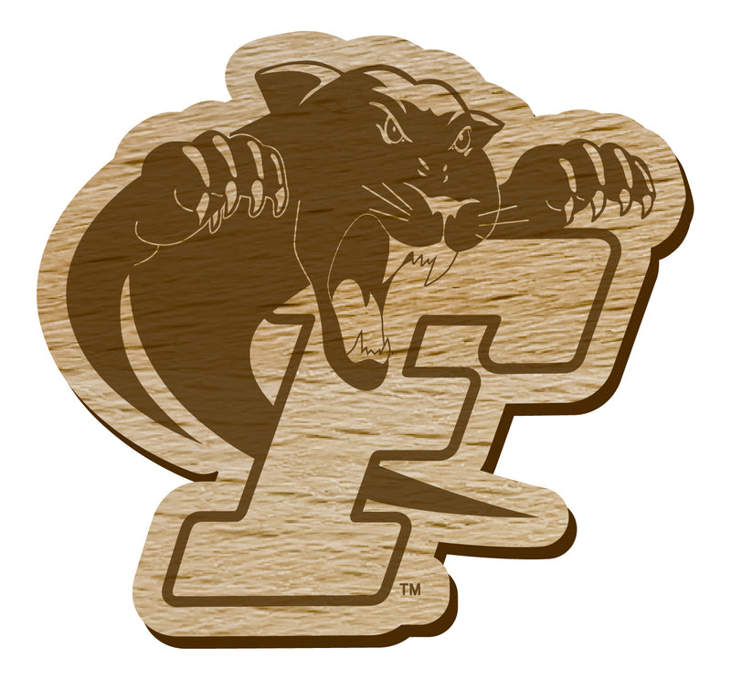 Ferrum College Officially Licensed Precision-Cut Wooden Magnet – Printed or Engraved Logo Etched