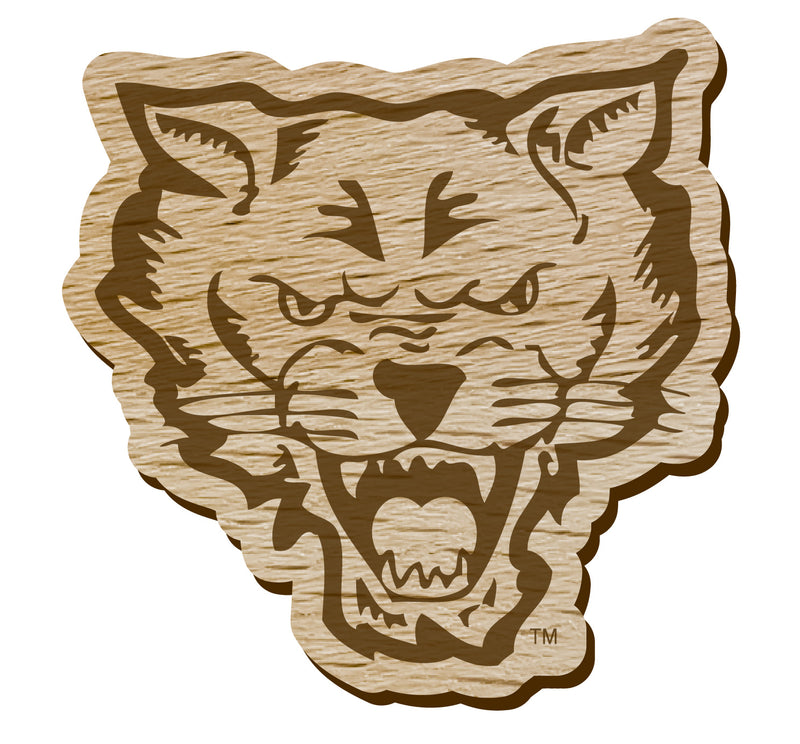Fort Valley State University Officially Licensed Precision-Cut Wooden Magnet – Printed or Engraved Logo Etched