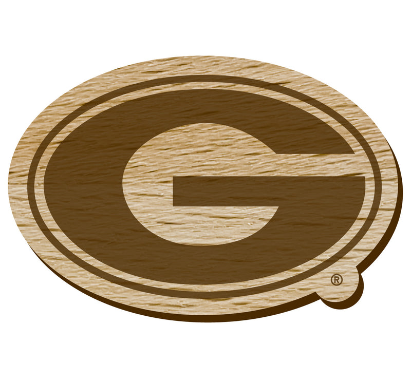 Grambling State Tigers Officially Licensed Precision-Cut Wooden Magnet – Printed or Engraved Logo Etched