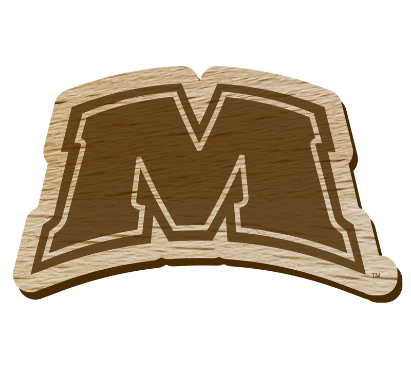 Morehead State University Officially Licensed Precision-Cut Wooden Magnet – Printed or Engraved Logo Etched