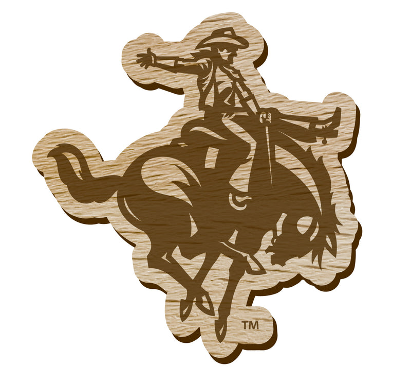 Northwestern Oklahoma State University Officially Licensed Precision-Cut Wooden Magnet – Printed or Engraved Logo Etched