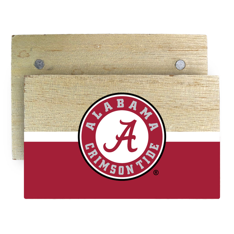 Alabama Crimson Tide Wooden 2" x 3" Fridge Magnet Officially Licensed Collegiate Product