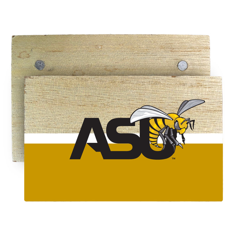 Alabama State University Wooden 2" x 3" Fridge Magnet Officially Licensed Collegiate Product