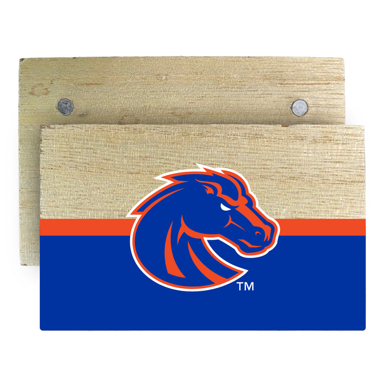 Boise State Broncos Wooden 2" x 3" Fridge Magnet Officially Licensed Collegiate Product