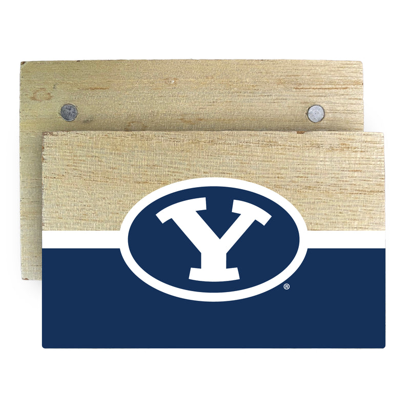 Brigham Young Cougars Wooden 2" x 3" Fridge Magnet Officially Licensed Collegiate Product