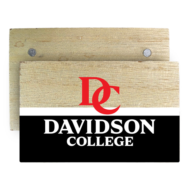 Davidson College Wooden 2" x 3" Fridge Magnet Officially Licensed Collegiate Product