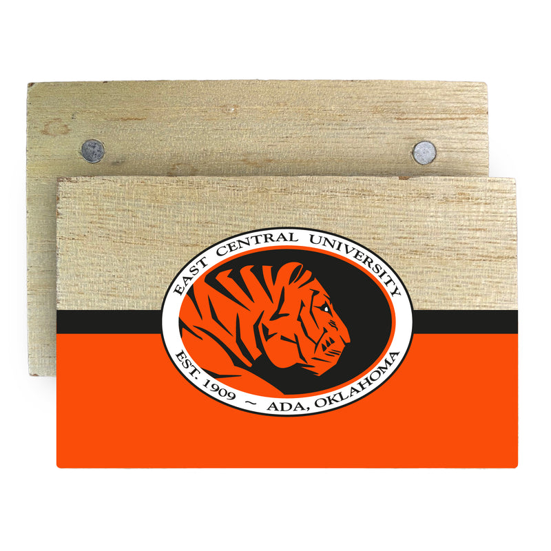 East Central University Tigers Wooden 2" x 3" Fridge Magnet Officially Licensed Collegiate Product