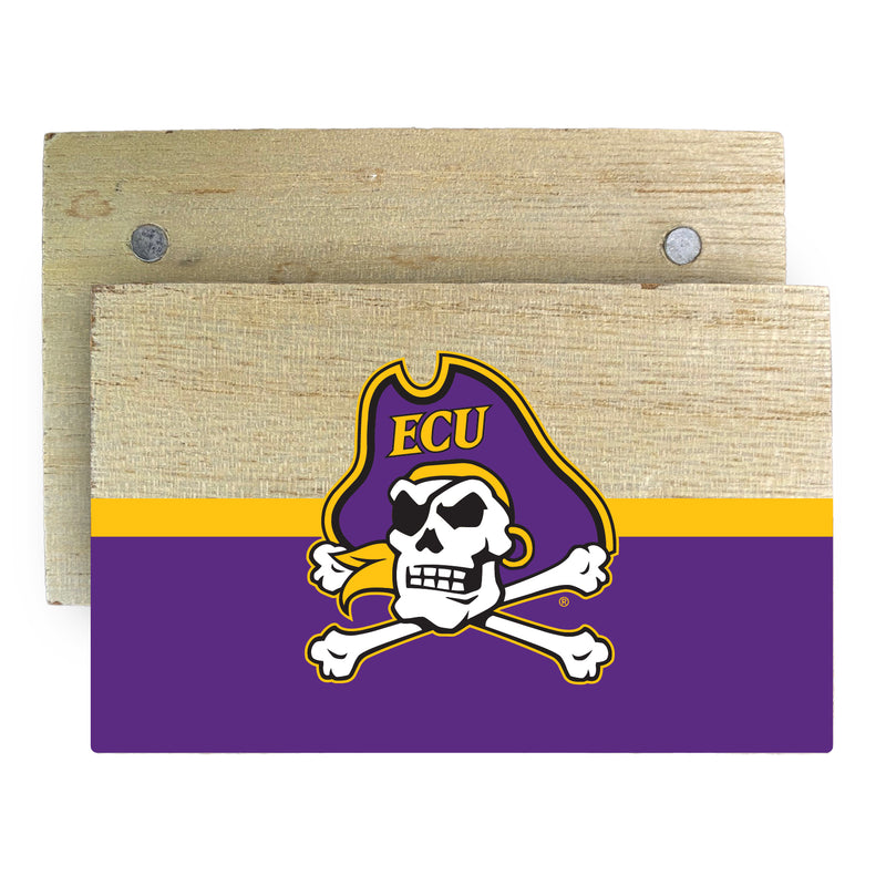 East Carolina Pirates Wooden 2" x 3" Fridge Magnet Officially Licensed Collegiate Product