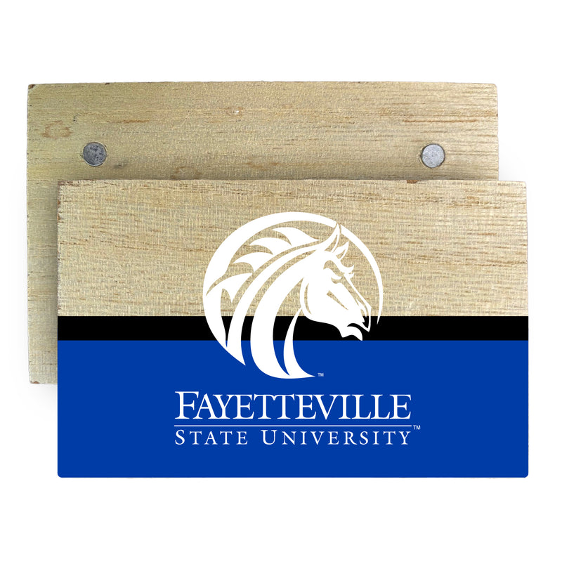 Fayetteville State University Wooden 2" x 3" Fridge Magnet Officially Licensed Collegiate Product