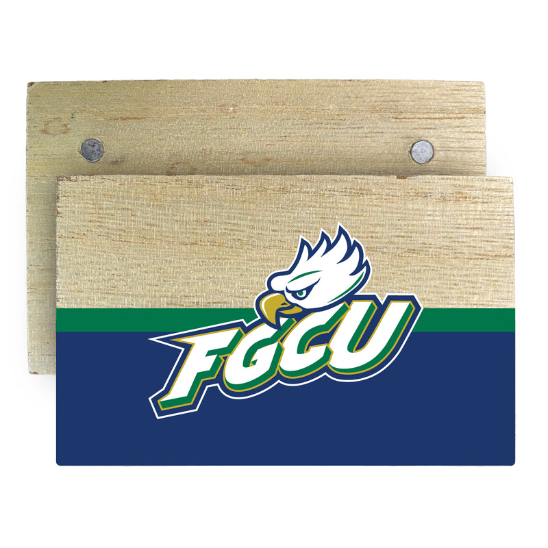 Florida Gulf Coast Eagles Wooden 2" x 3" Fridge Magnet Officially Licensed Collegiate Product