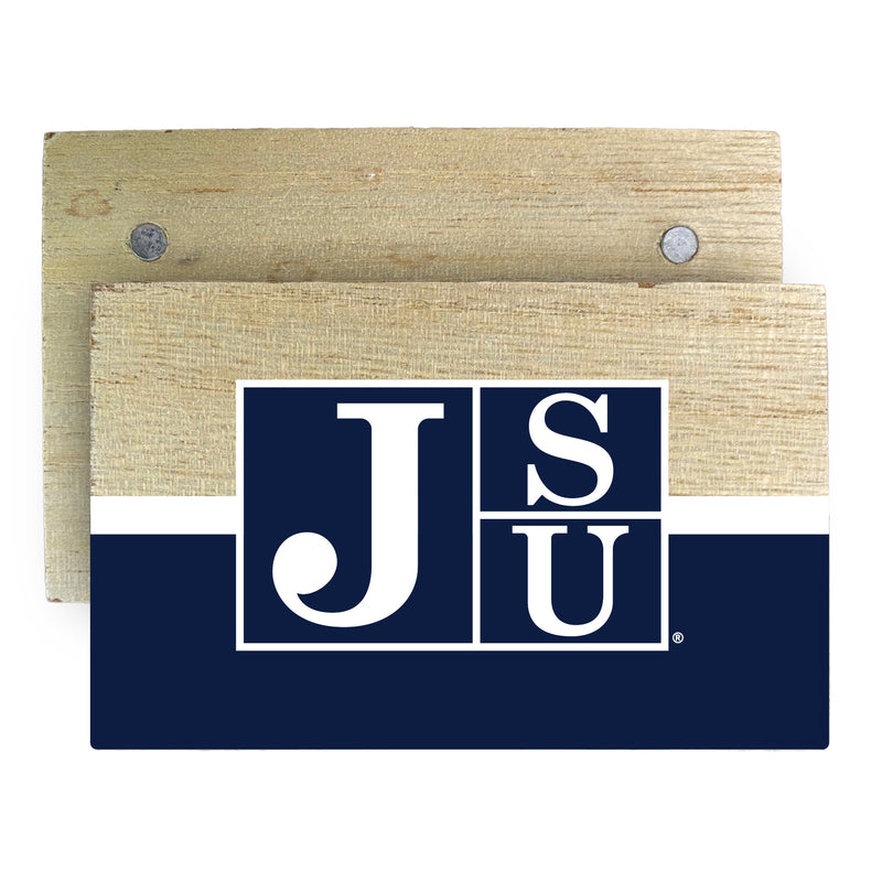 Jackson State University Wooden 2" x 3" Fridge Magnet Officially Licensed Collegiate Product