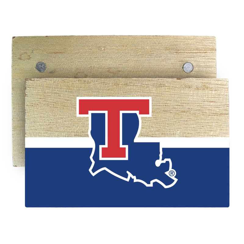 Louisiana Tech Bulldogs Wooden 2" x 3" Fridge Magnet Officially Licensed Collegiate Product