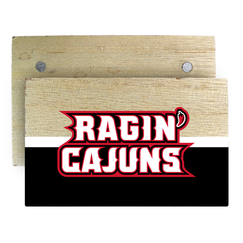 Louisiana at Lafayette Wooden 2" x 3" Fridge Magnet Officially Licensed Collegiate Product