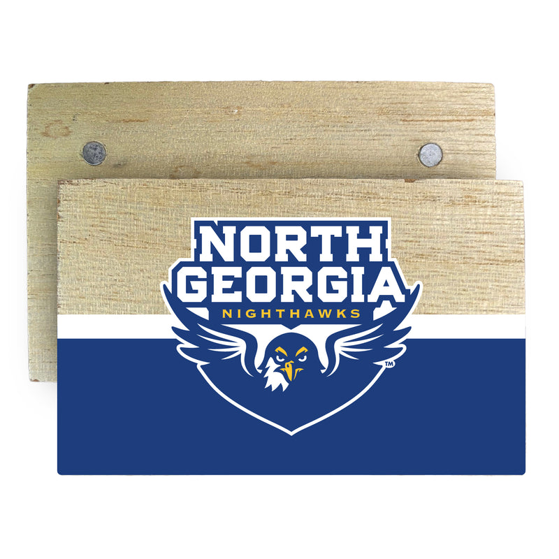 North Georgia Nighthawks Wooden 2" x 3" Fridge Magnet Officially Licensed Collegiate Product