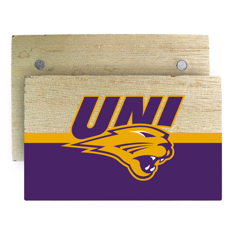 Northern Iowa Panthers Wooden 2" x 3" Fridge Magnet Officially Licensed Collegiate Product