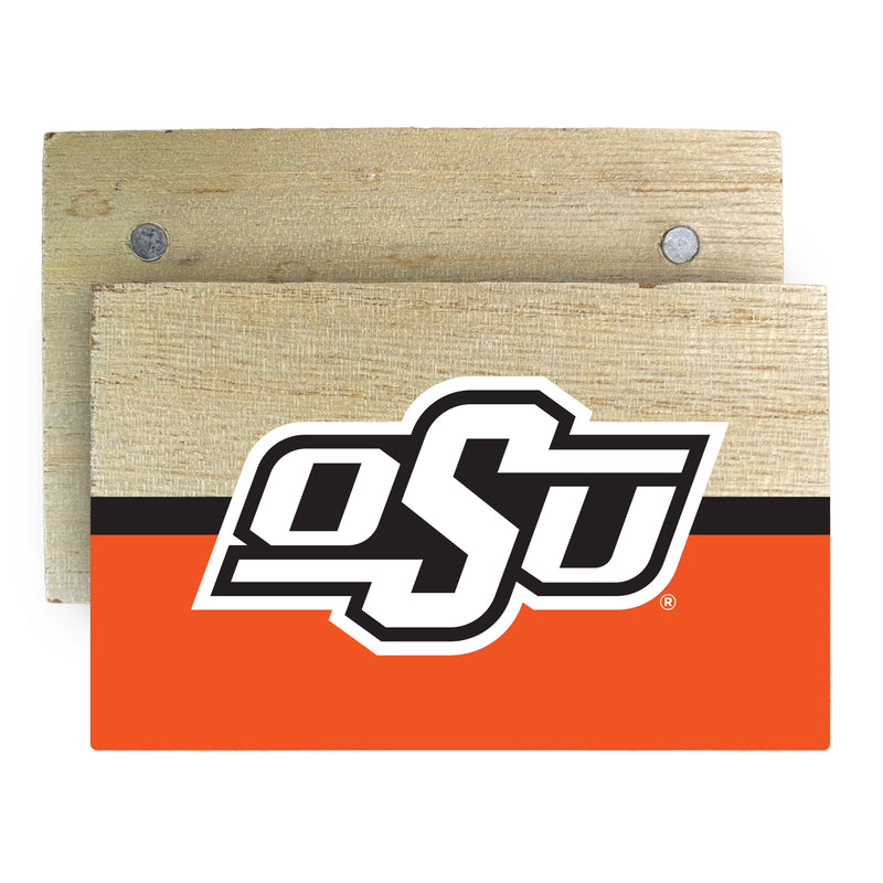 Oklahoma State Cowboys Wooden 2" x 3" Fridge Magnet Officially Licensed Collegiate Product
