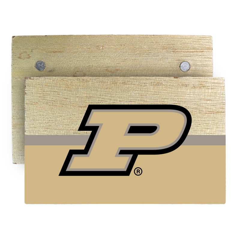 Purdue Boilermakers Wooden 2" x 3" Fridge Magnet Officially Licensed Collegiate Product