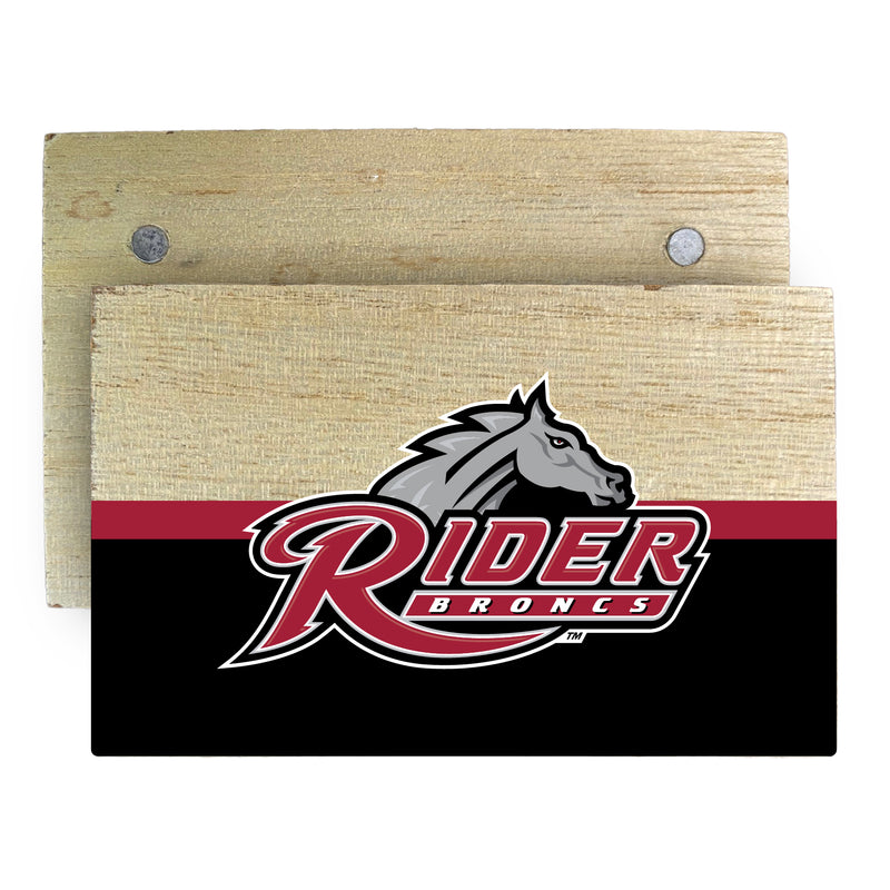 Rider University Broncs Wooden 2" x 3" Fridge Magnet Officially Licensed Collegiate Product