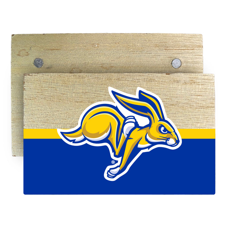 South Dakota State Jackrabbits Wooden 2" x 3" Fridge Magnet Officially Licensed Collegiate Product