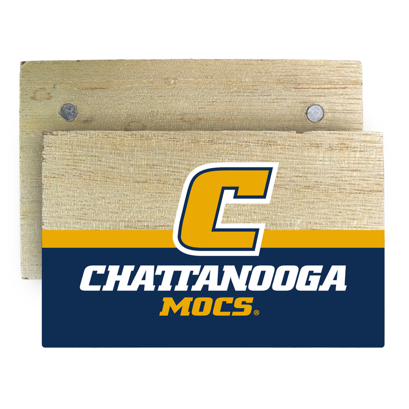 University of Tennessee at Chattanooga Wooden 2" x 3" Fridge Magnet Officially Licensed Collegiate Product