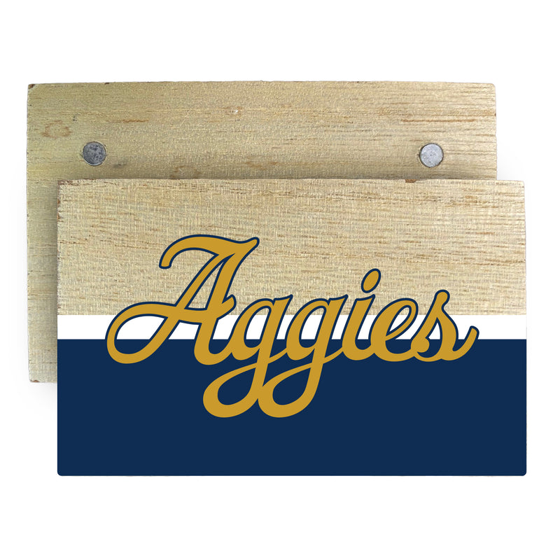 UC Davis Aggies Wooden 2" x 3" Fridge Magnet Officially Licensed Collegiate Product
